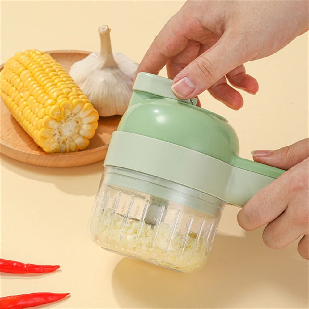 4 IN 1 Electric Vegetable Cutter